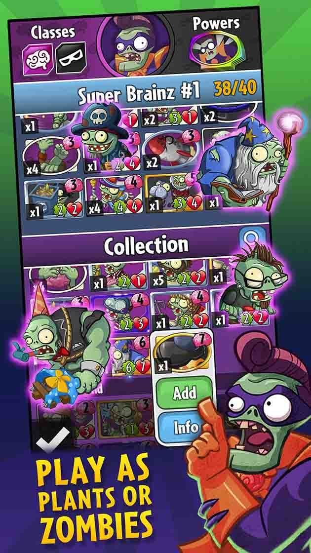 Plants vs Zombies Heroes لقطة الشاشة 3