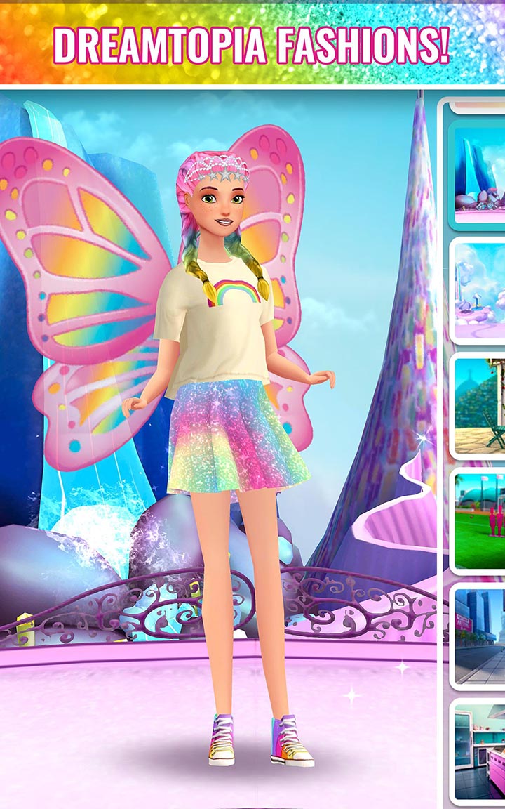 شاشة Barbie Fashion Closet 3