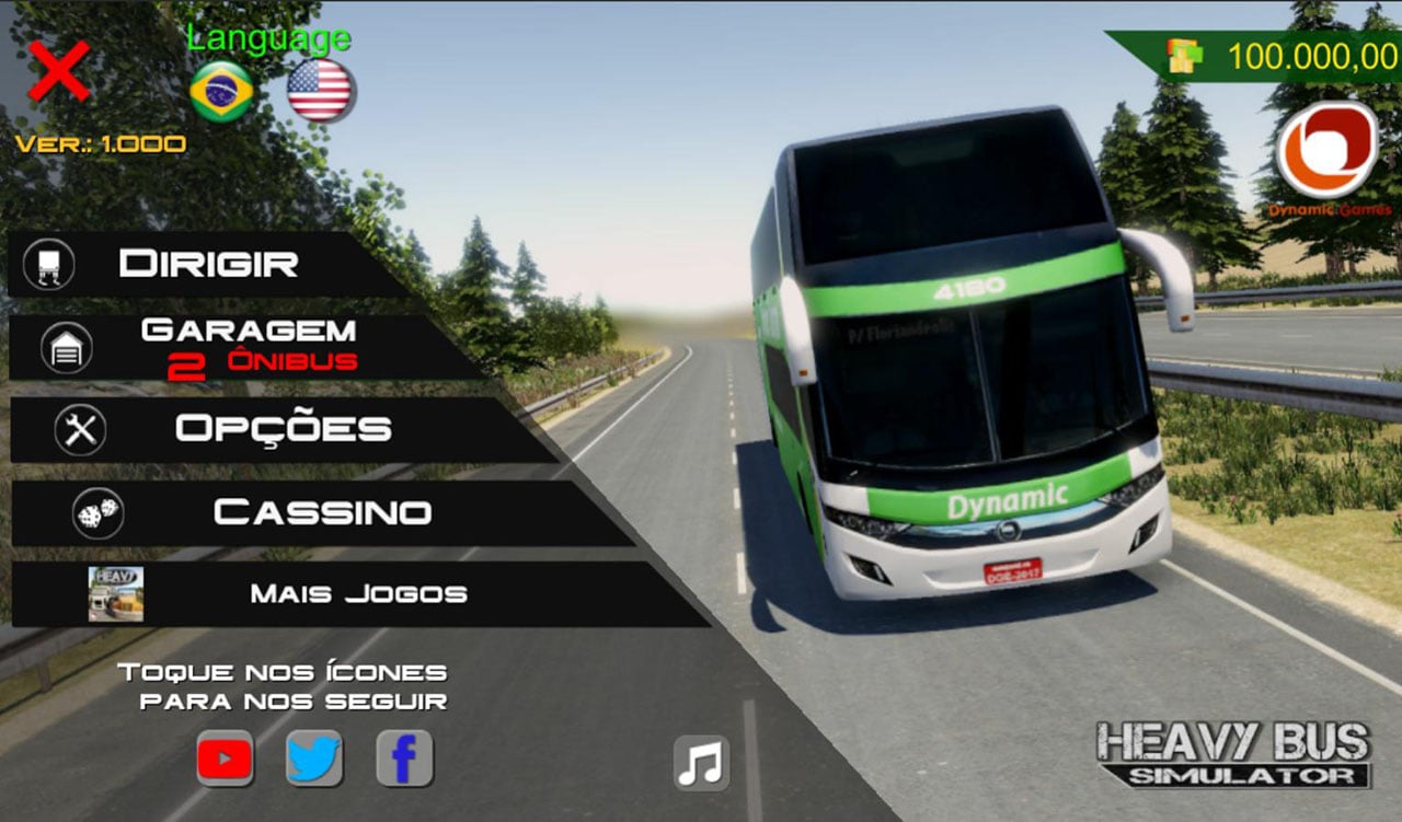 شاشة Heavy Bus Simulator 3