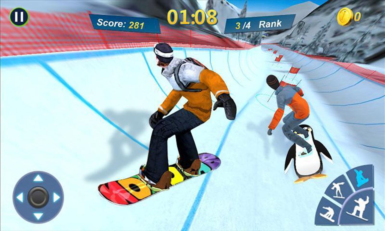 شاشة Snowboard Master 3D 0