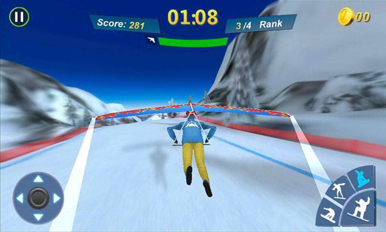 شاشة Snowboard Master 3D 2