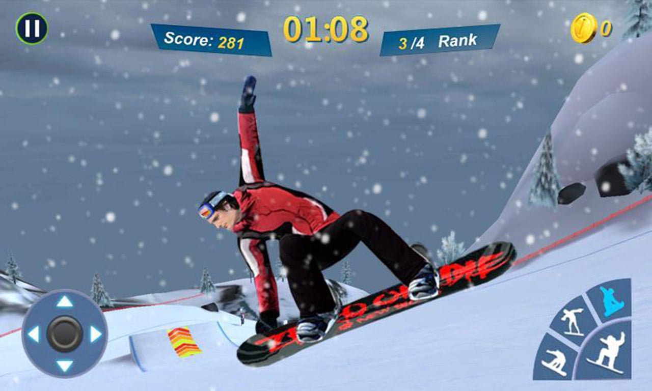 شاشة Snowboard Master 3D 3