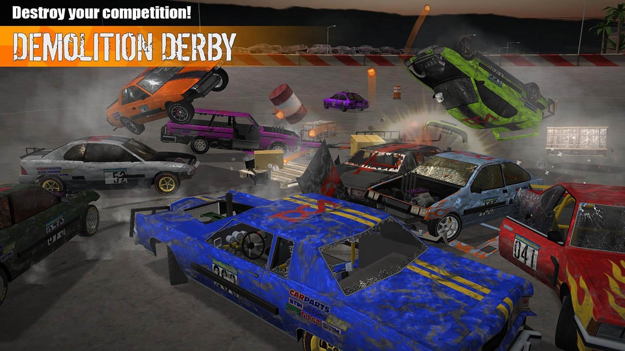 شاشة Demolition Derby 3 1