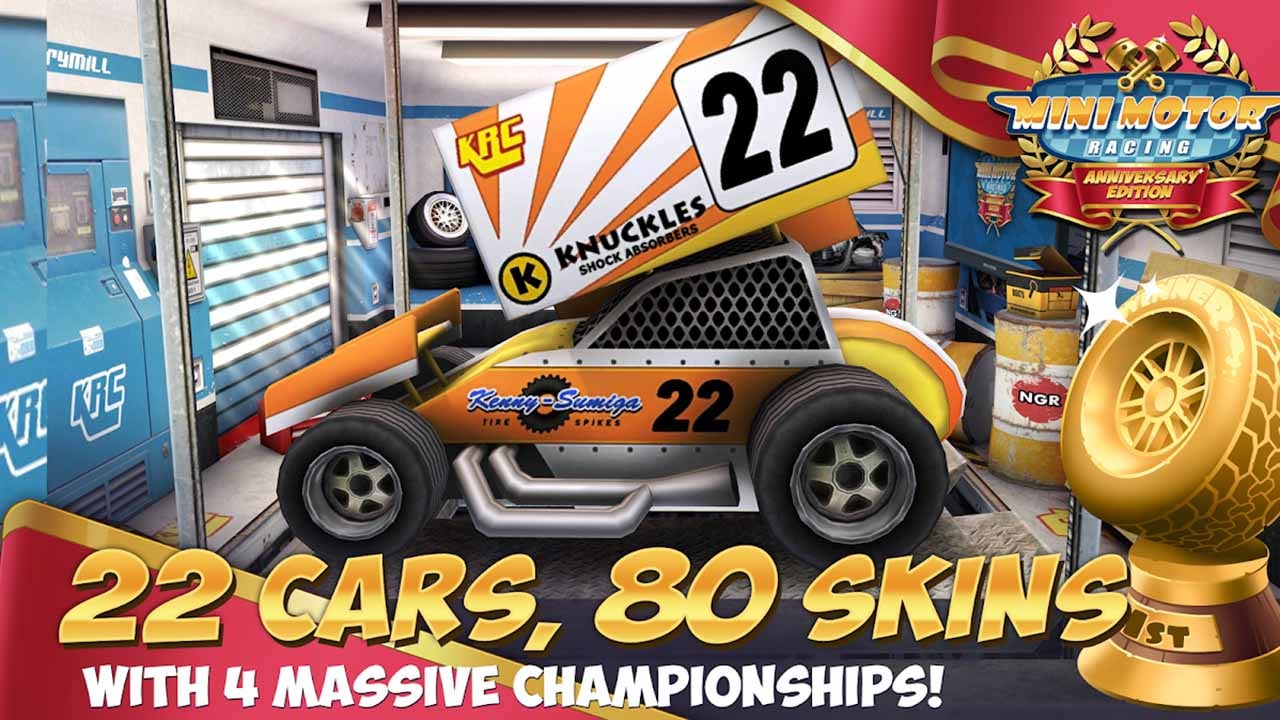 شاشة Mini Motor Racing 3