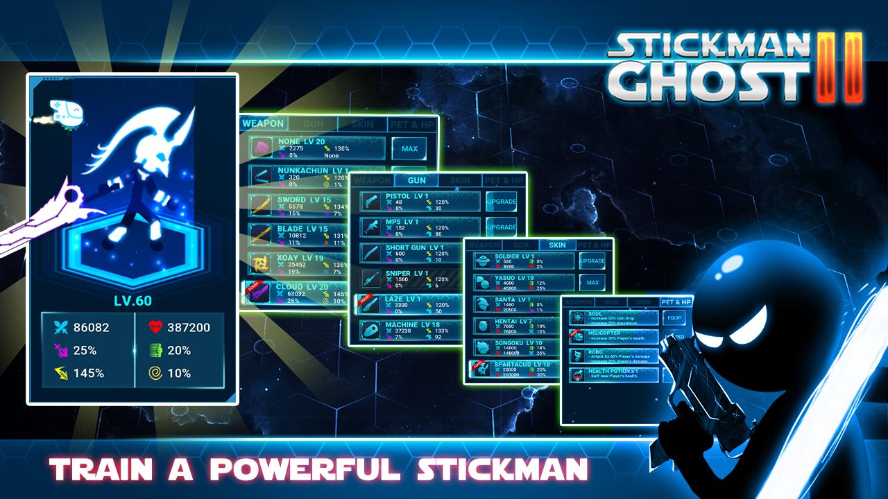شاشة Stickman Ghost 2 2