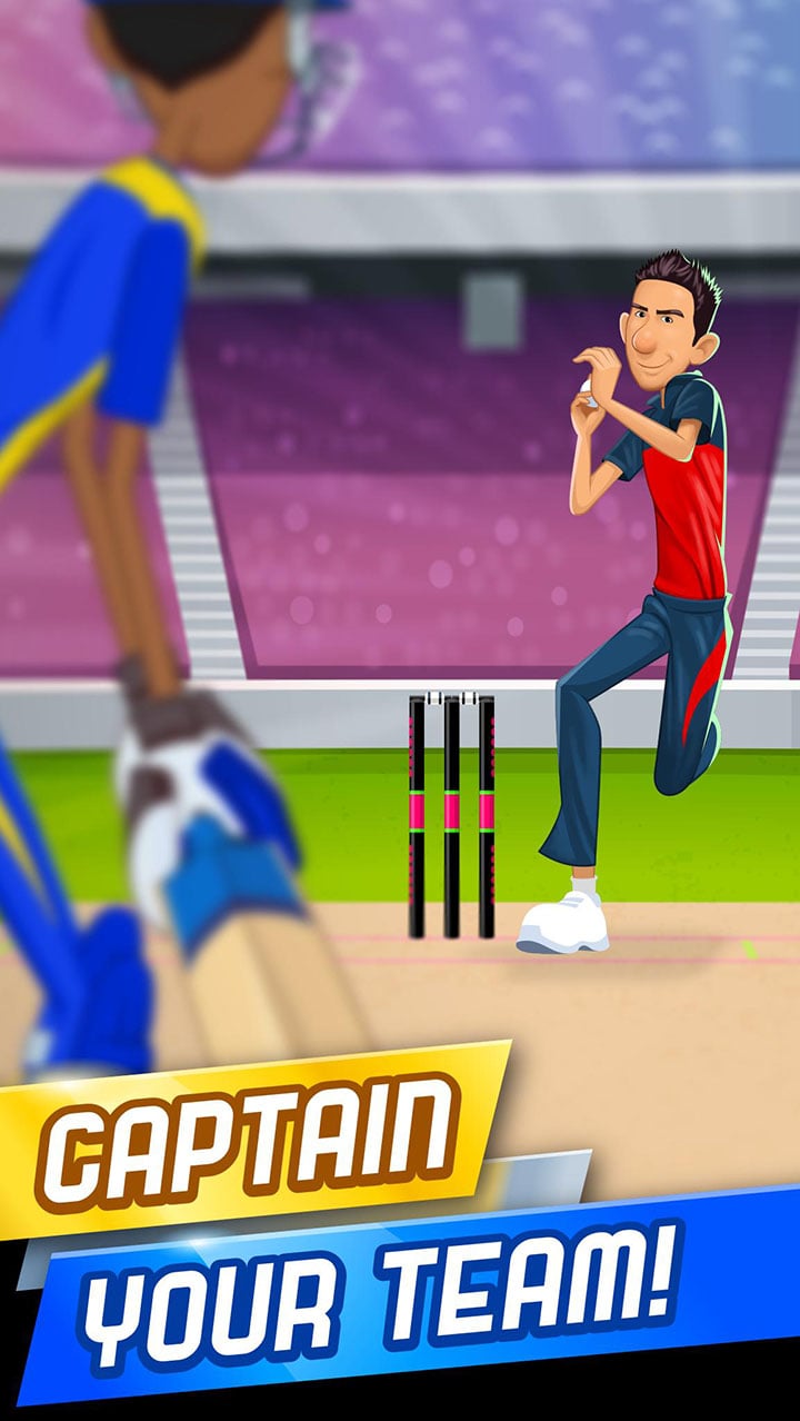شاشة Stick Cricket Super League 3
