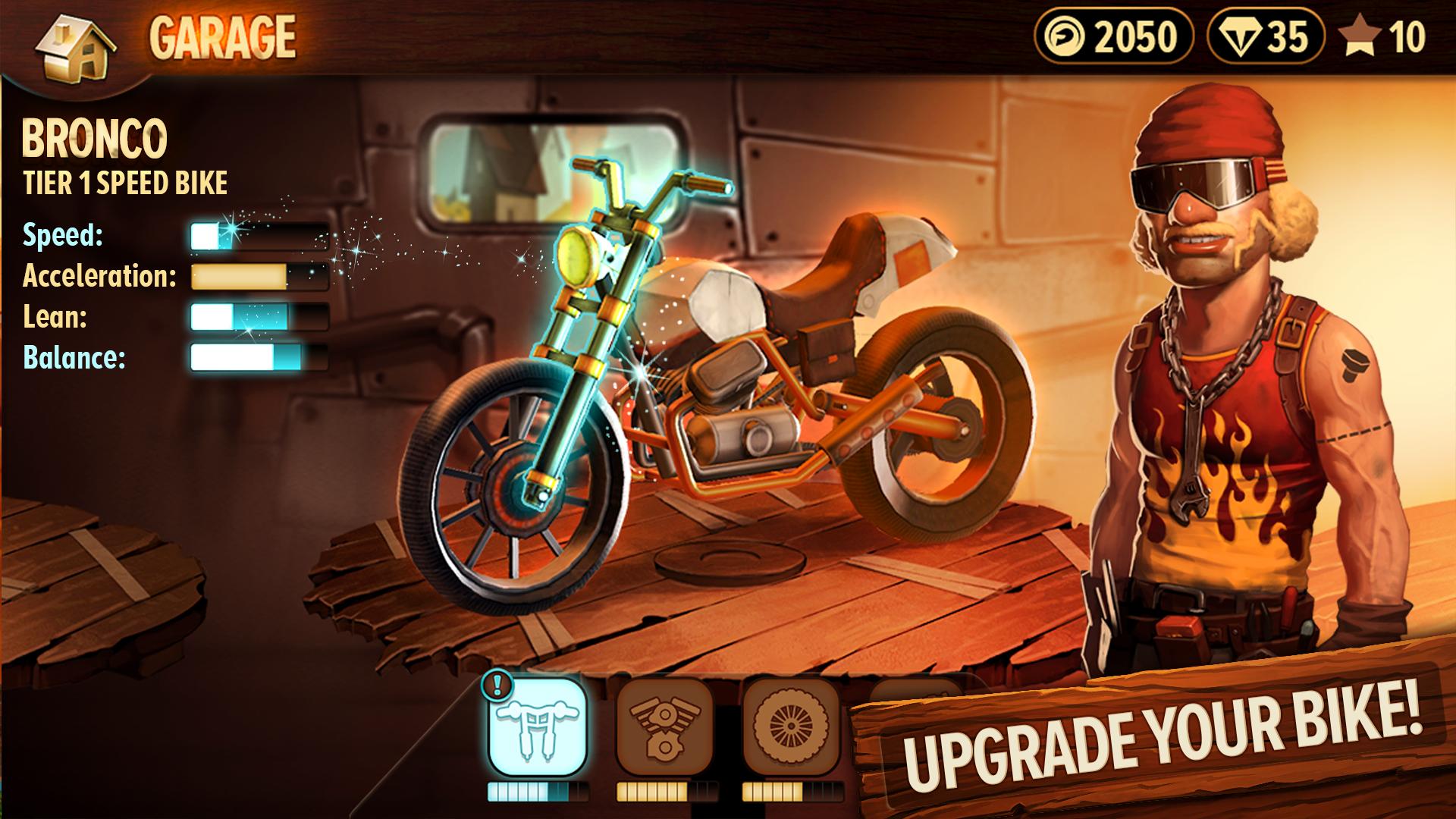 شاشة Trials Frontier 3