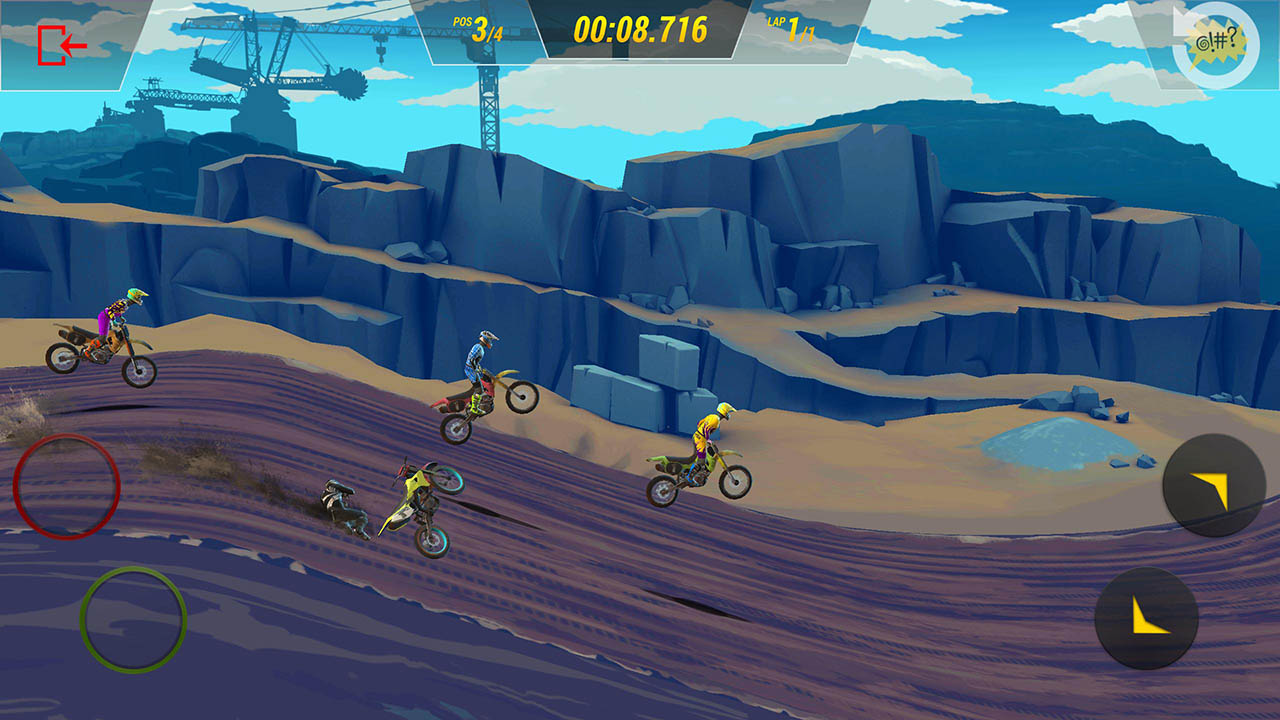 Mad Skills Motocross 3 شاشة 1