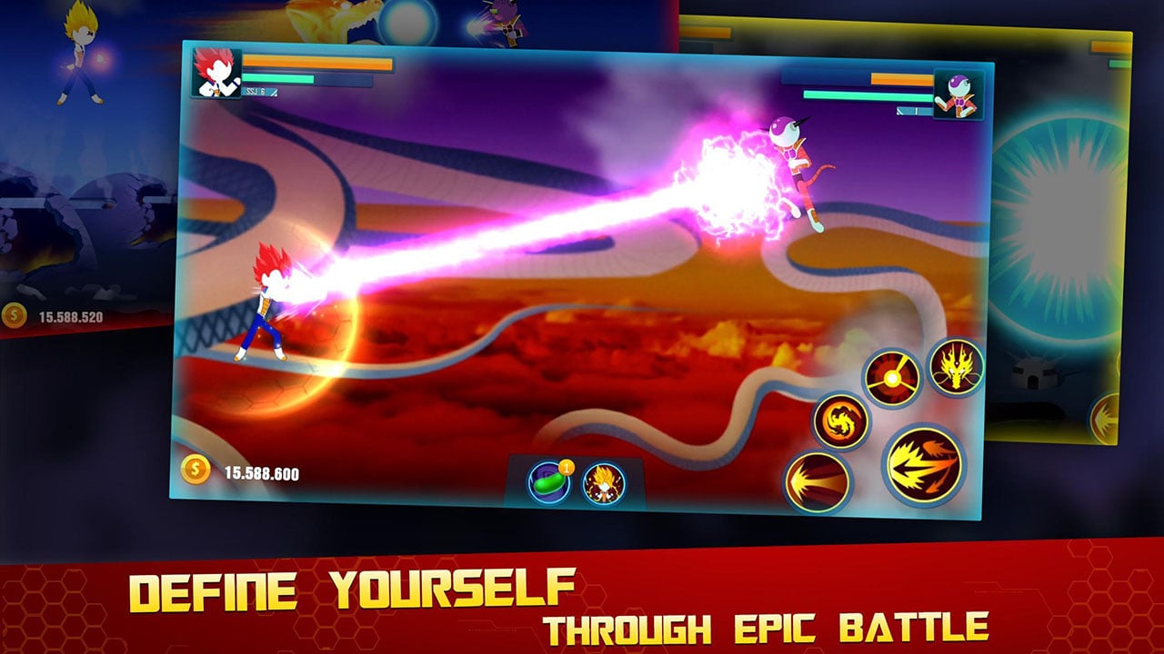 شاشة Stick Z Super Dragon Fight 3