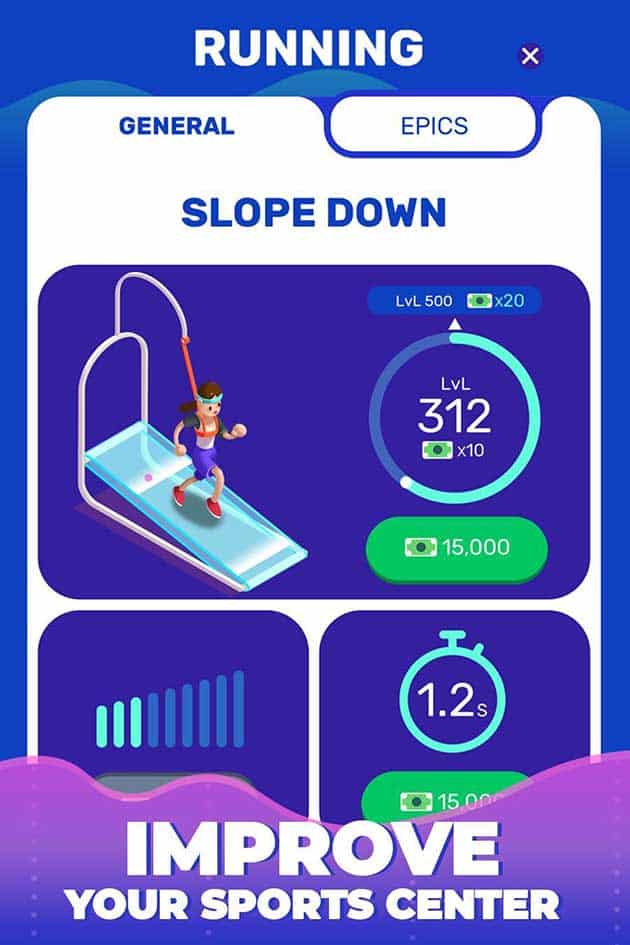 Idle Fitness Gym Tycoon لقطة شاشة 2