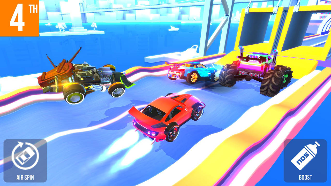 شاشة SUP Multiplayer Racing 3