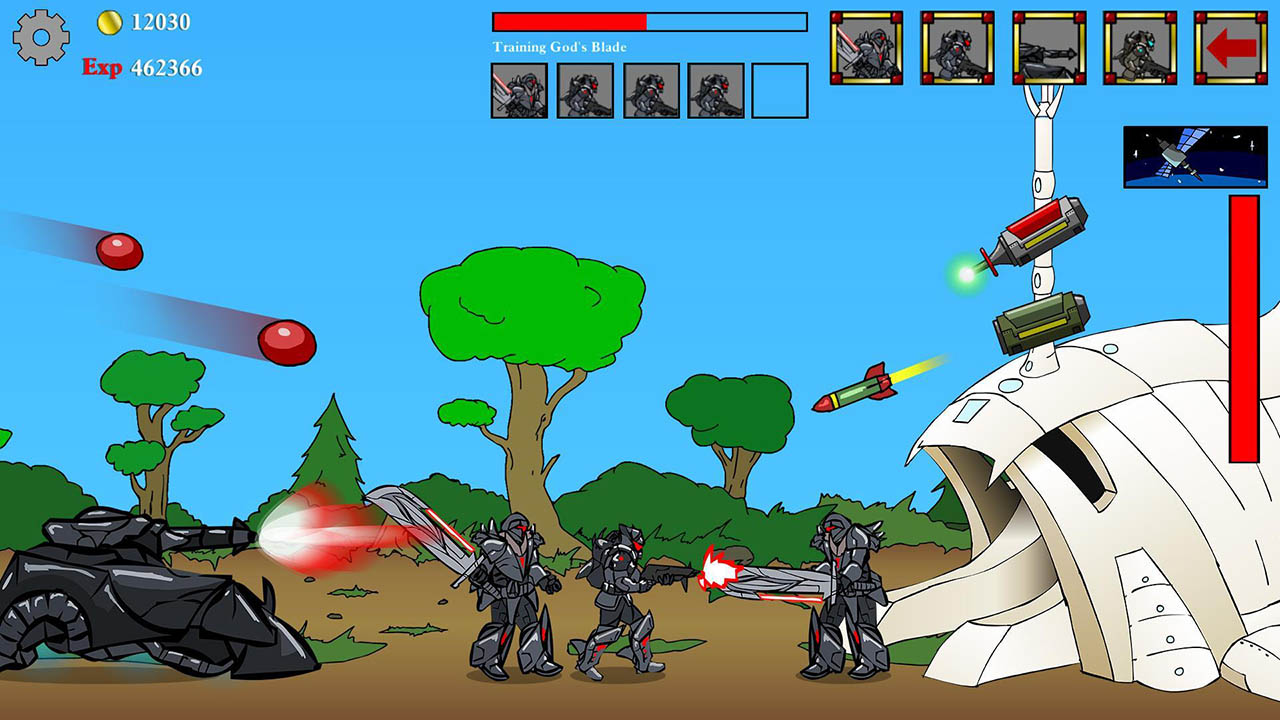 شاشة Age of War 1