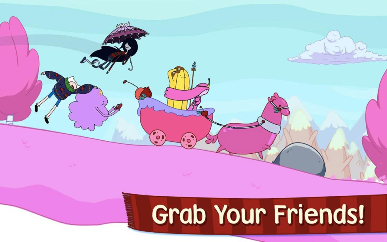 شاشة Ski Safari Adventure Time 2