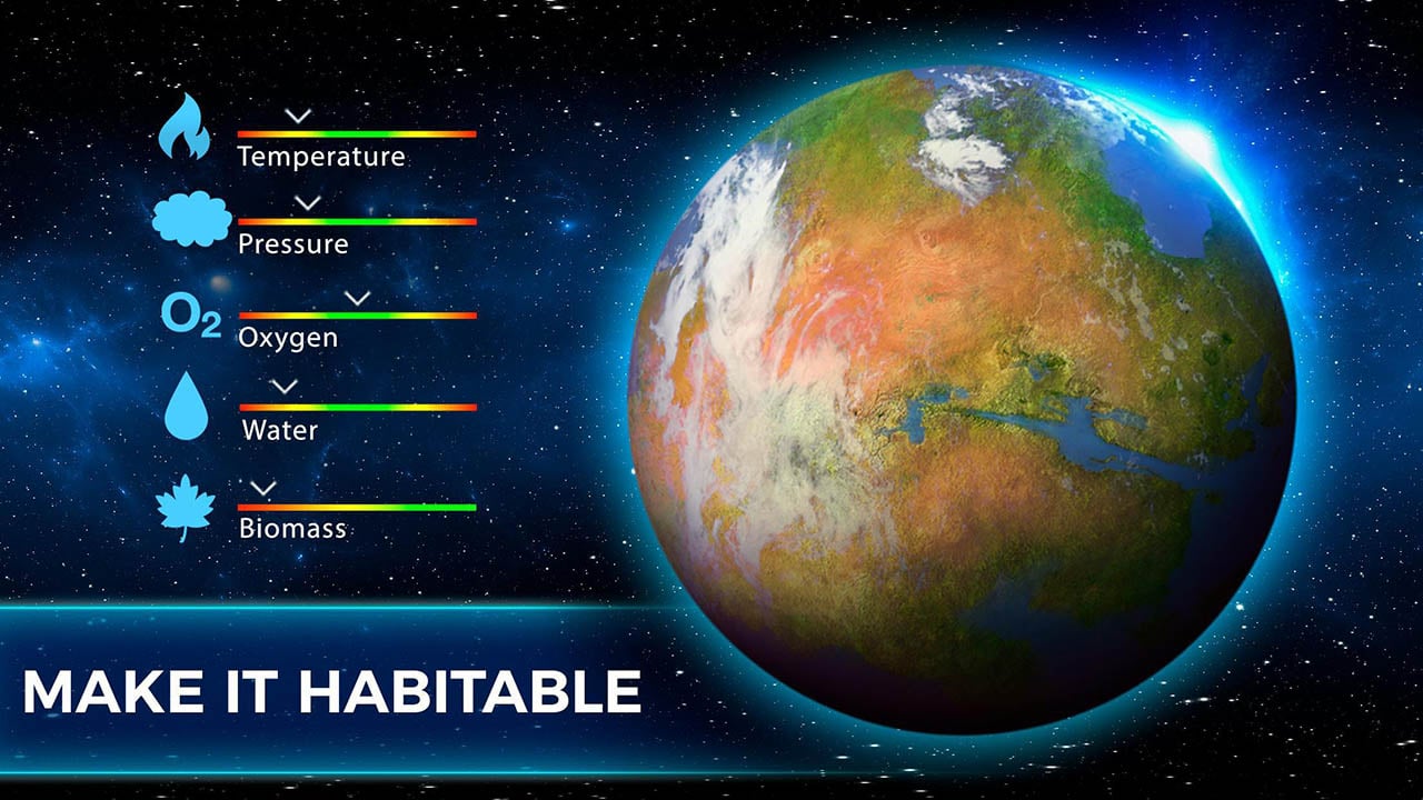 شاشة TerraGenesis 2