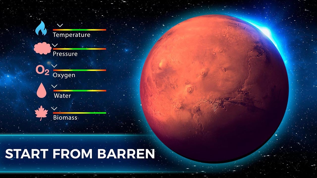 شاشة TerraGenesis 0