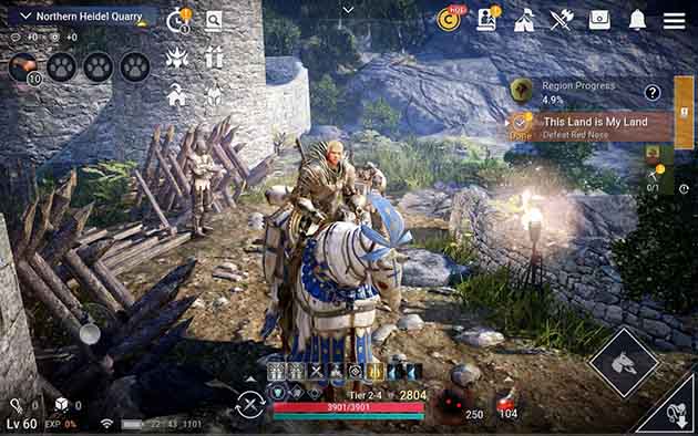 لقطة شاشة من Black Desert Mobile 3