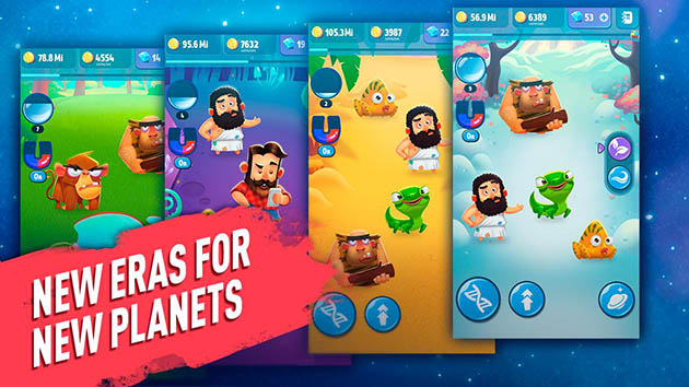 لقطة شاشة لعبة Human Evolution Clicker 3