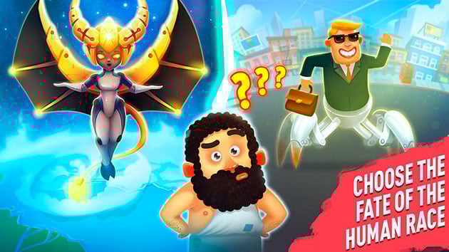 لقطة شاشة لعبة Human Evolution Clicker 2