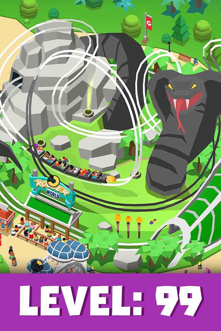 شاشة Idle Theme Park Tycoon 3