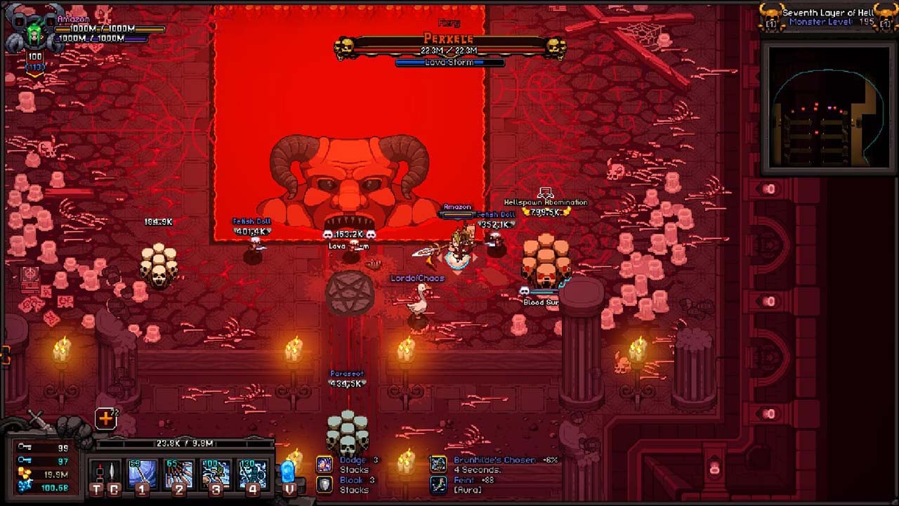 شاشة إصدار الجيب Hero Siege 0