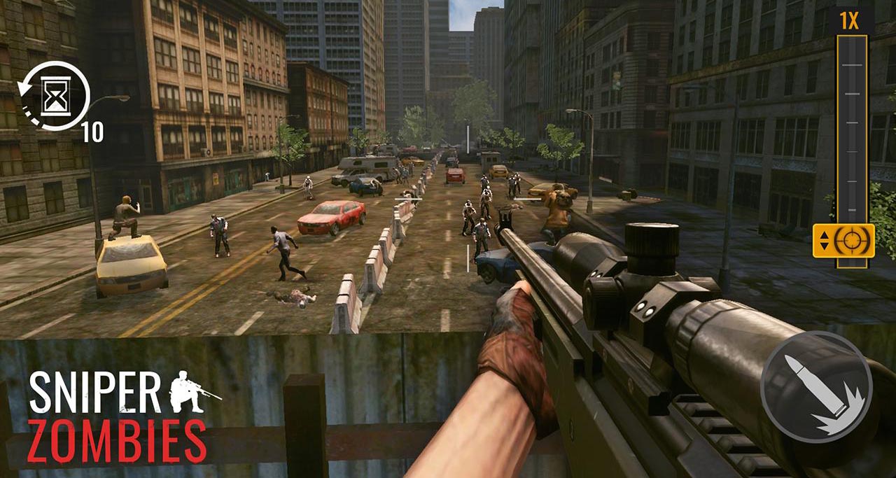 شاشة Sniper Zombies 2