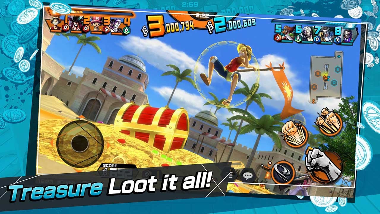 شاشة ONE PIECE Bounty Rush 1