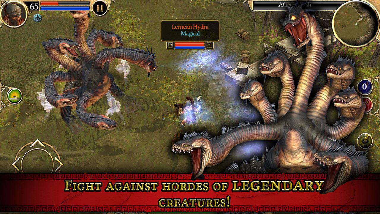 شاشة Titan Quest 1