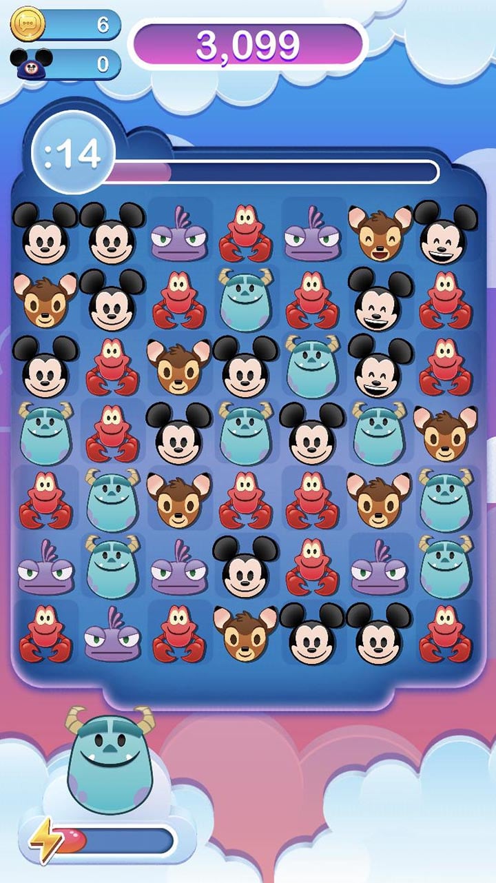 شاشة Disney Emoji Blitz 5