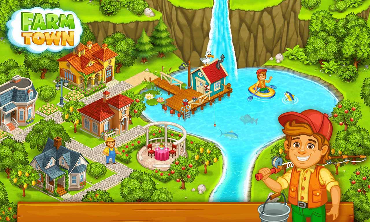 شاشة Farm Town 4