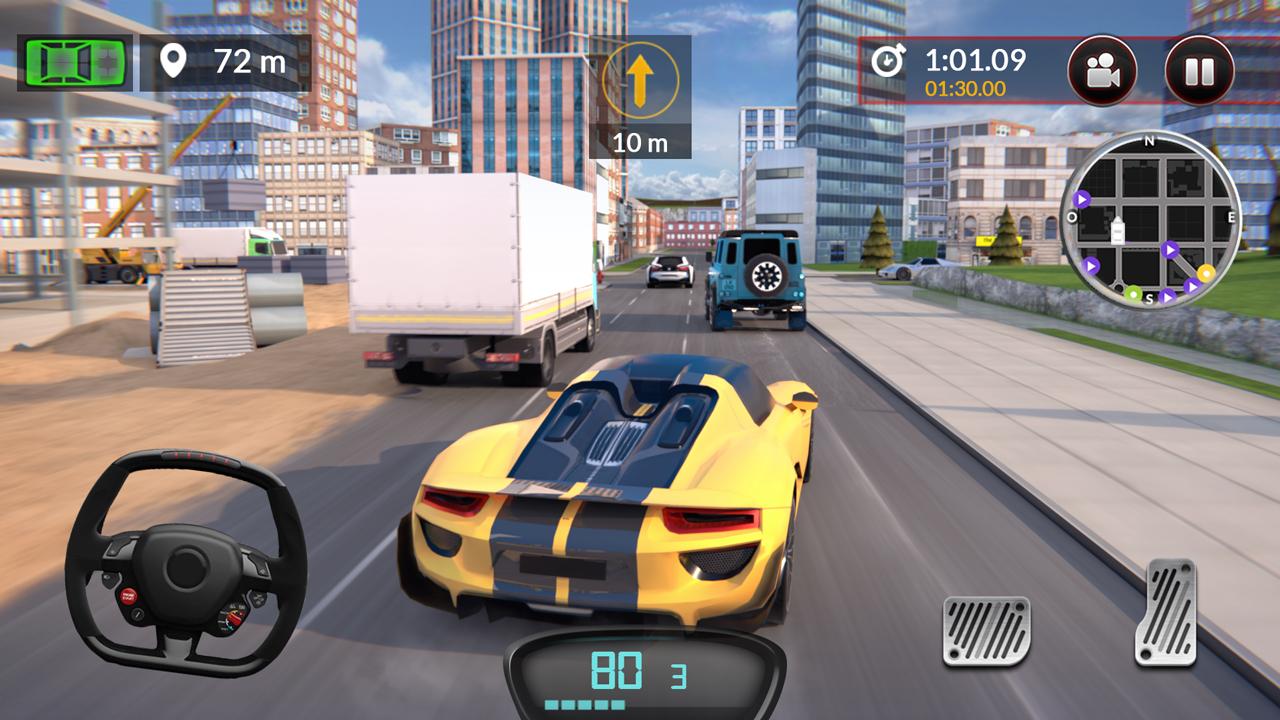 شاشة Drive for Speed ​​Simulator 1