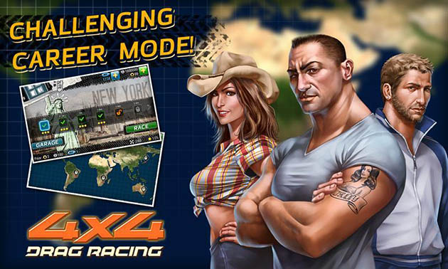 لقطة شاشة Drag Racing 4x4 3