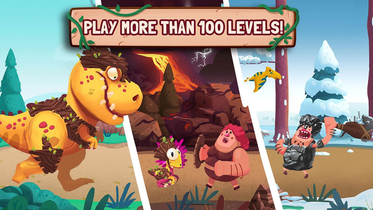 شاشة Dino Bash 4