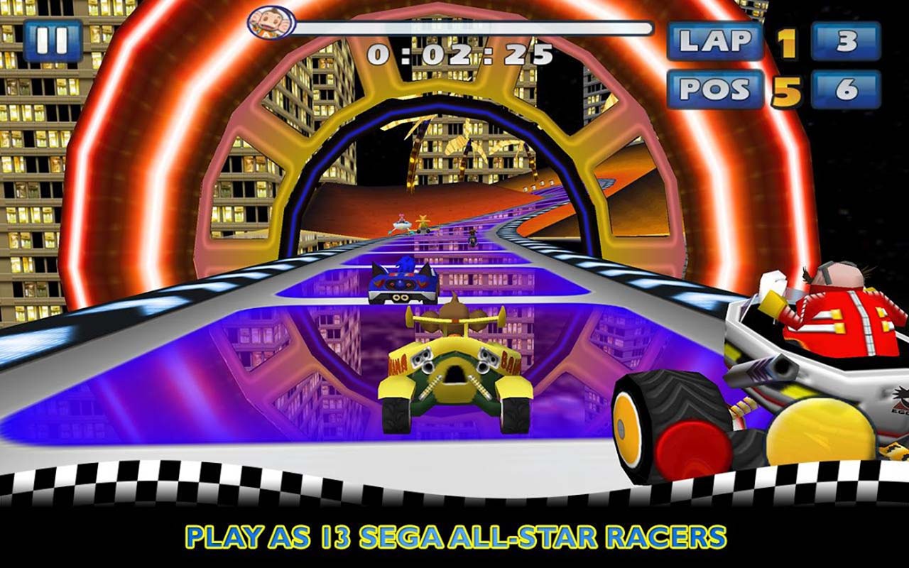 شاشة Sonic & SEGA All Stars Racing 4