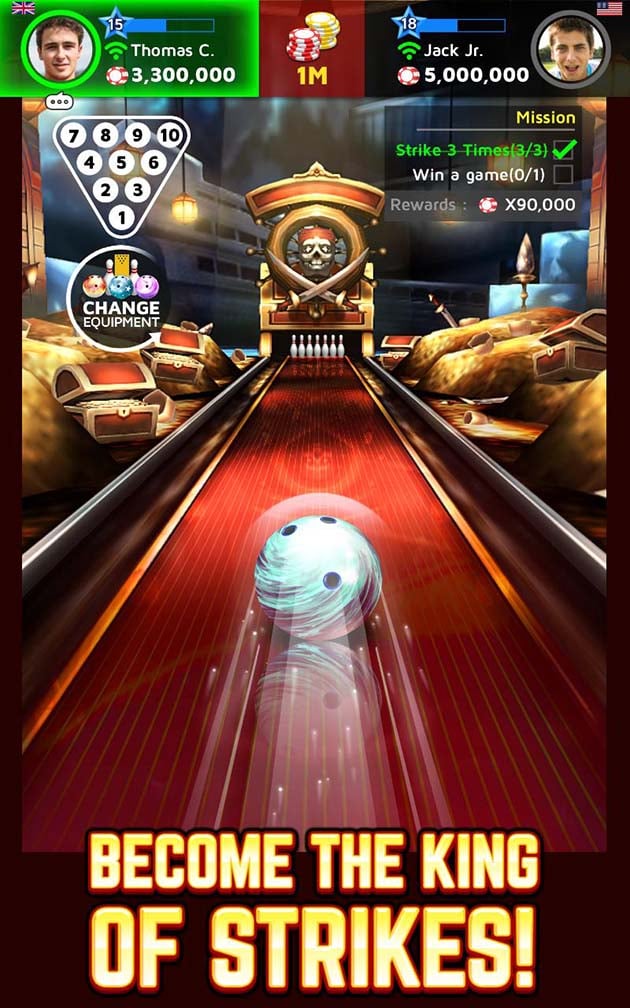 لعبة Bowling King لقطة شاشة 1