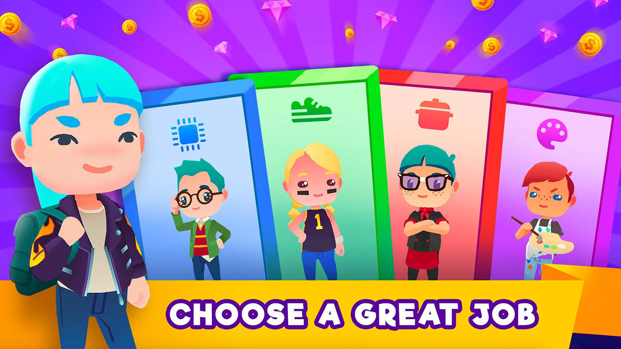 شاشة Idle Life Sim 1