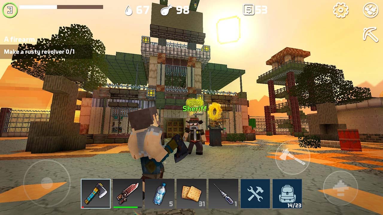 شاشة LastCraft Survival 0