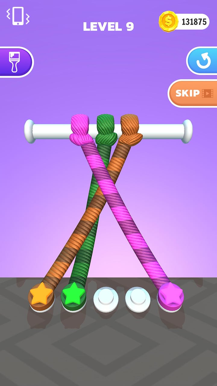 شاشة Tangle Master 3D 2