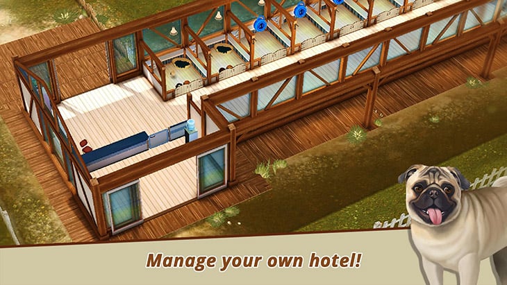 لقطة شاشة لعبة Dog Hotel 1