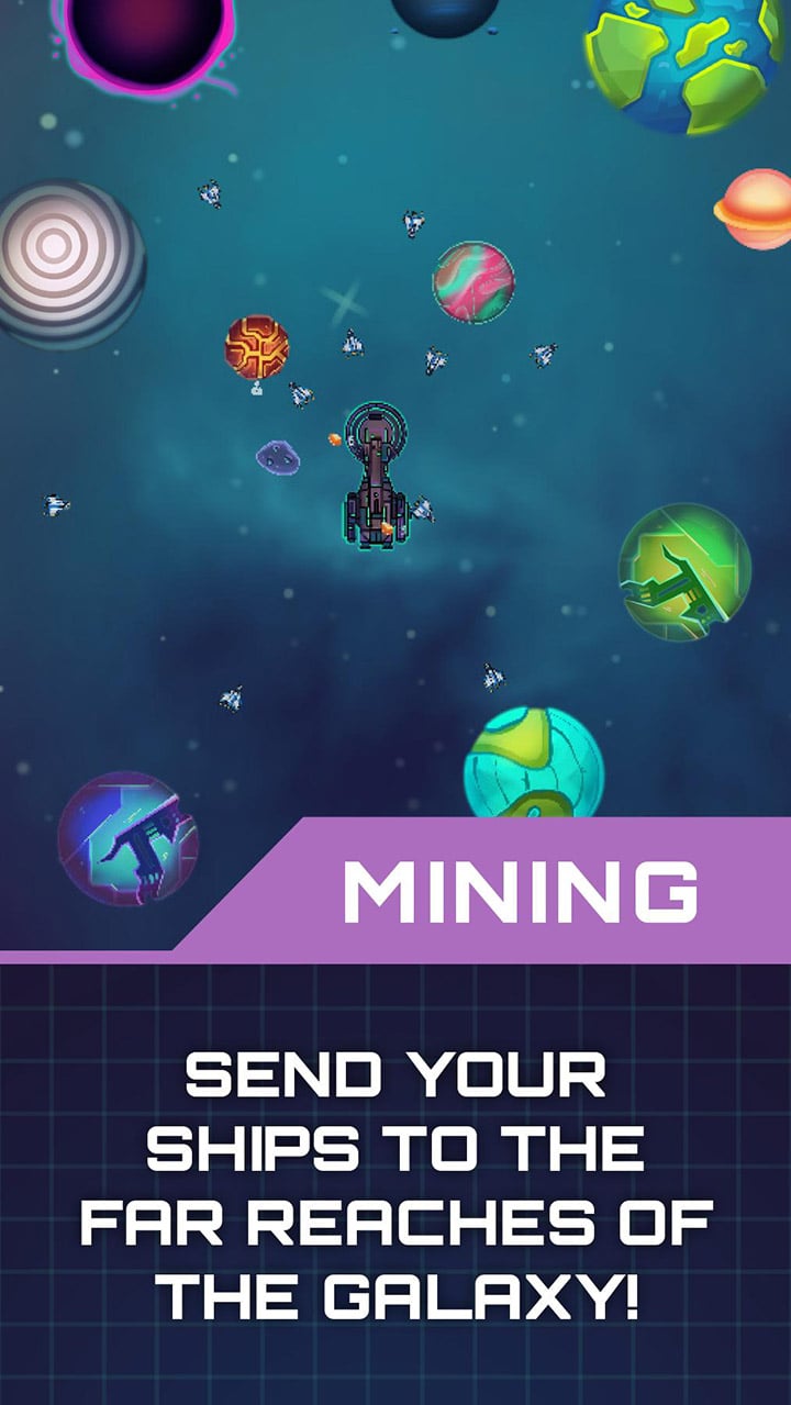 شاشة Idle Planet Miner 0