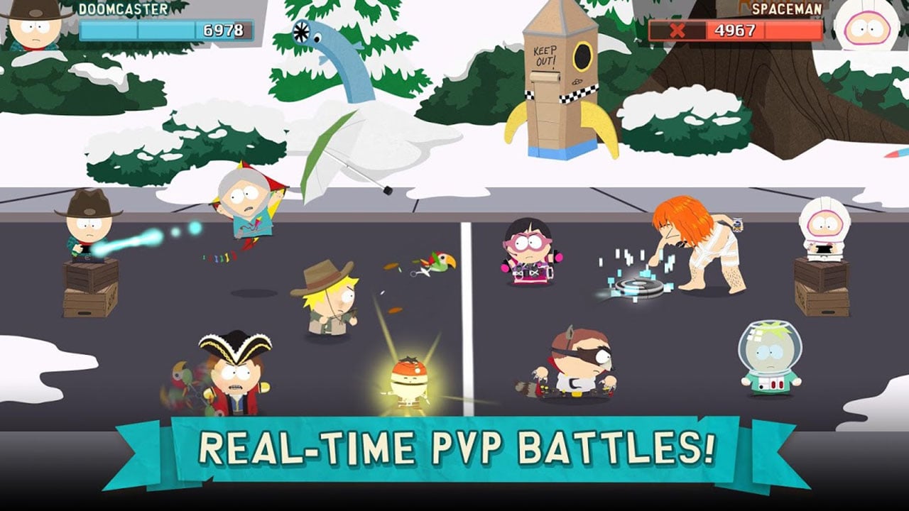 شاشة South Park Phone Destroyer 3