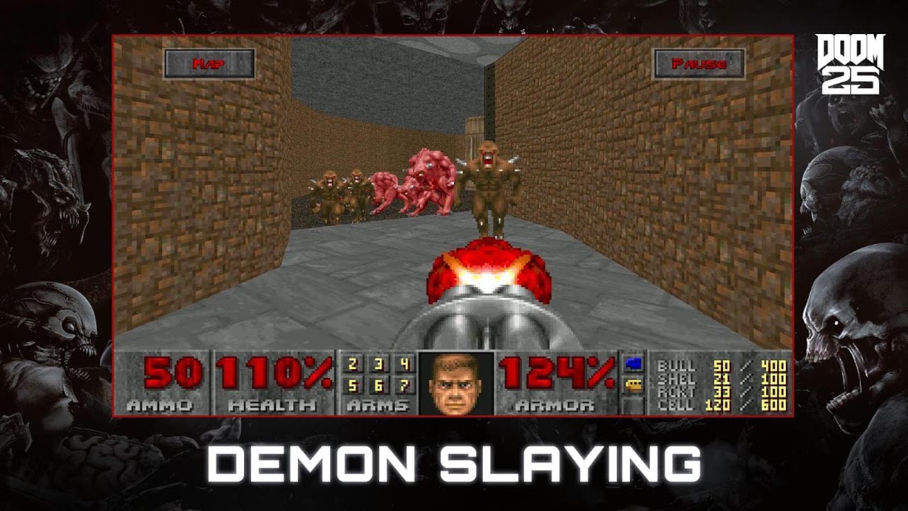 شاشة DOOM II 1
