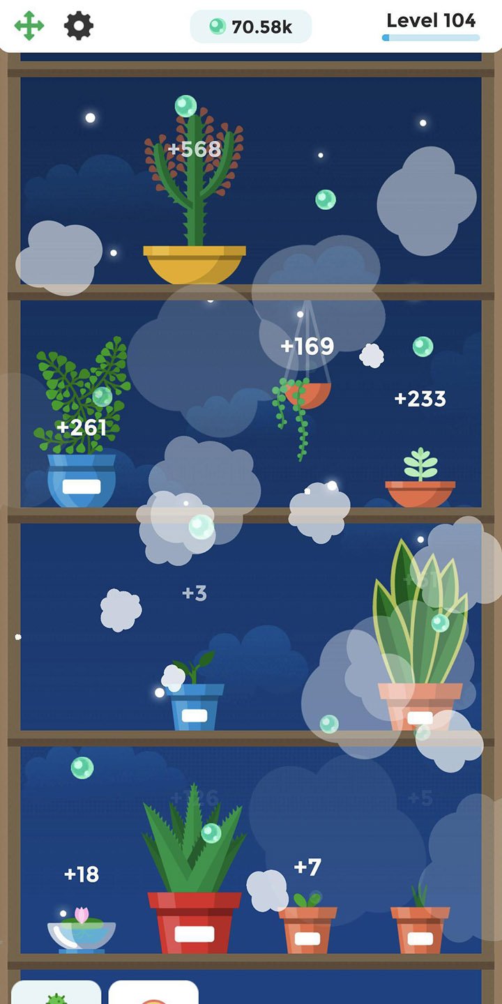 شاشة Terrarium Garden Idle 1