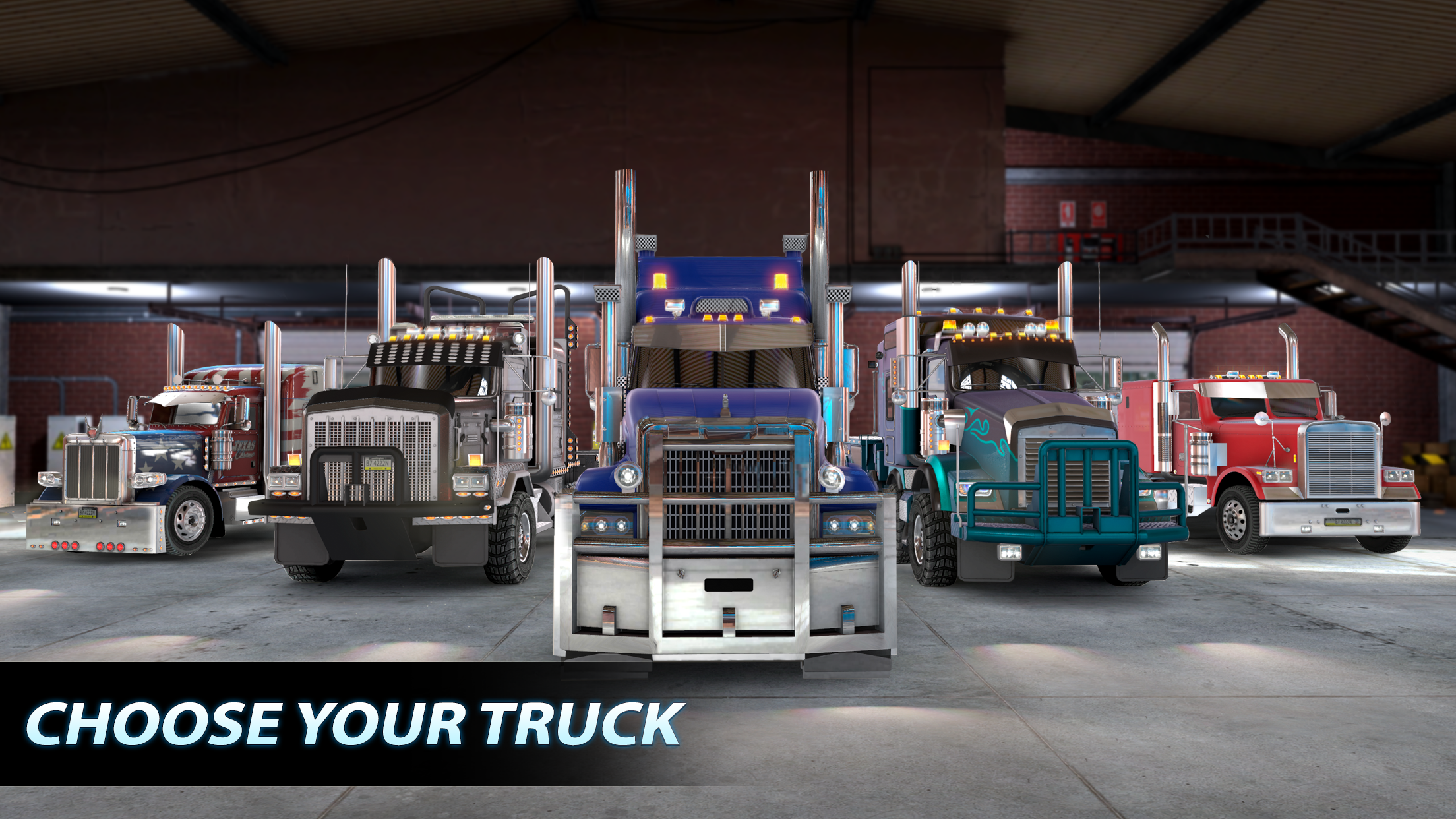 شاشة Big Rig Racing 4