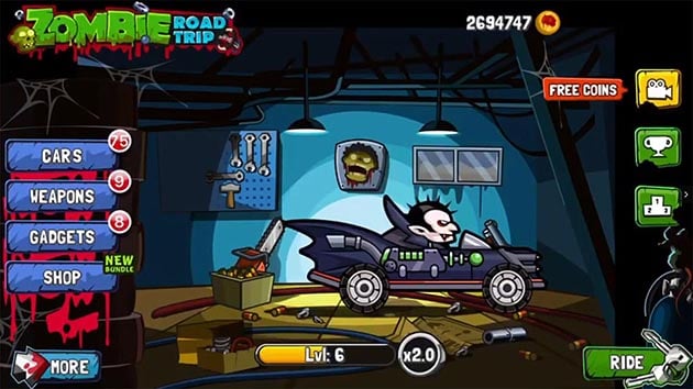 Zombie Road Trip لقطة شاشة 1