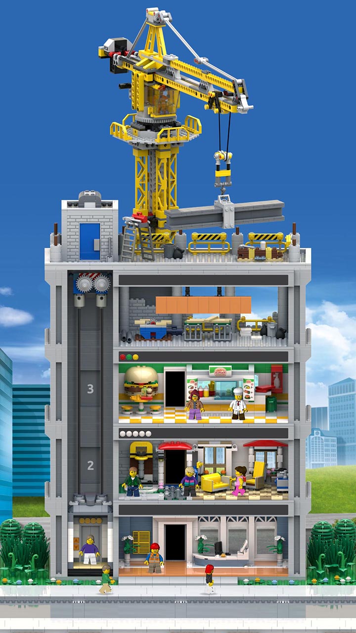 شاشة برج LEGO 0