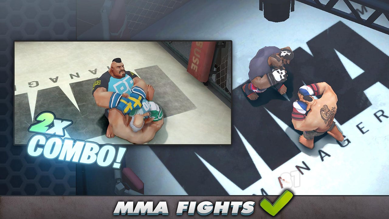 شاشة MMA Manager 1