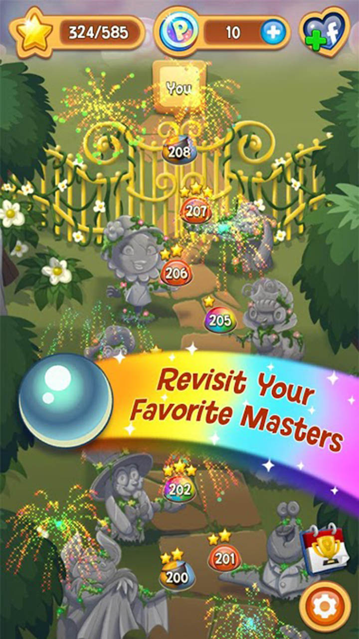 شاشة Peggle Blast 4