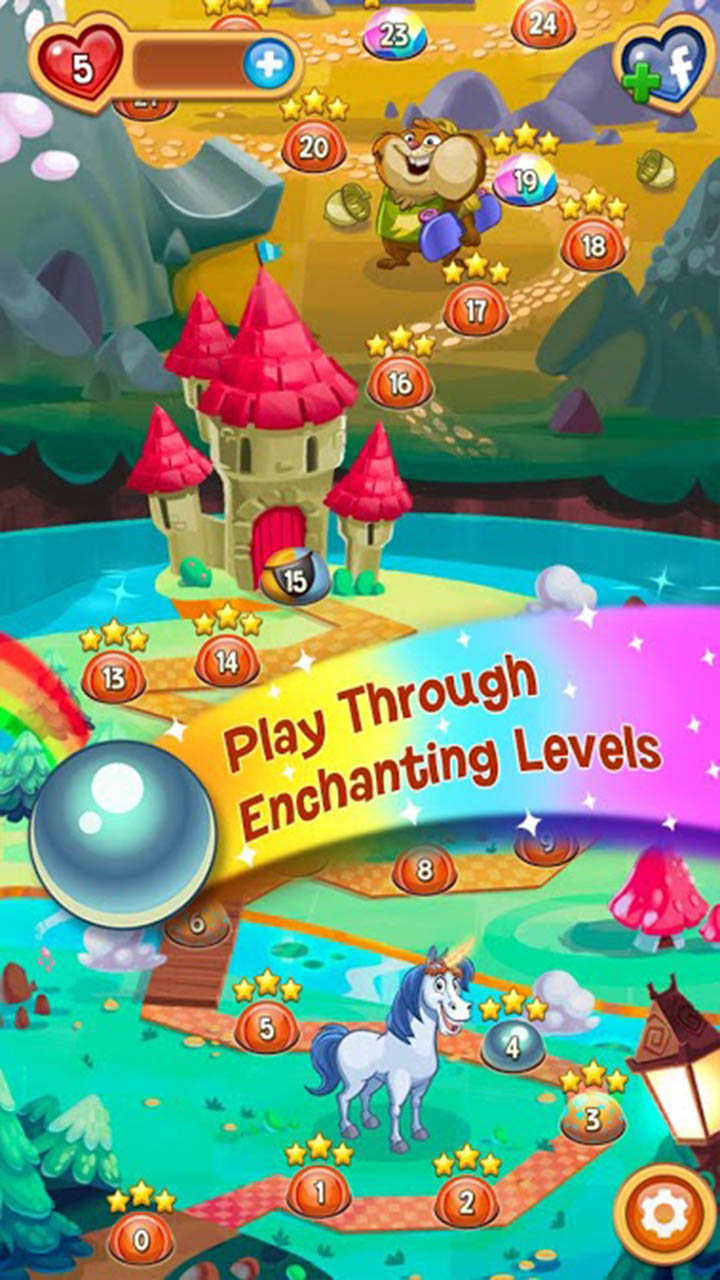 شاشة Peggle Blast 3