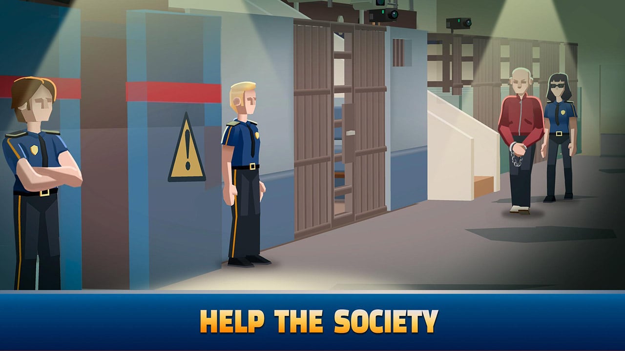 شاشة Idle Police Tycoon 2