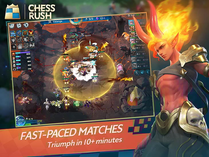لقطة شاشة لعبة Chess Rush 2